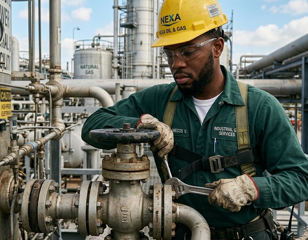 NEXA technician at work